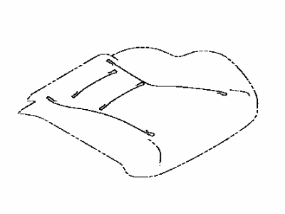 Toyota SU003-01767 Wire,  Front Seat Cushion Cover