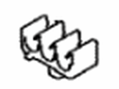 Toyota SU003-01035 Clamp, Fuel Tube SU003-01035 Toyota Clamp, Fuel Tube Illustration 1 of 1