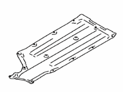 Scion SU003-01380 Cover,  Engine Under,  Rear