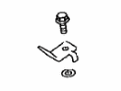 Toyota SU003-03399 Bracket, Child Restraint Seat Tether Anchor