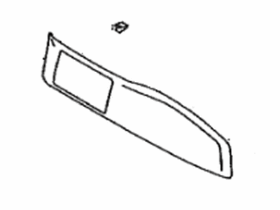 Toyota SU003-07421 Panel Sub-Assy,  Instrument Cluster Finish,  Center