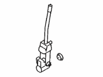 Toyota SU003-07443 Lever, Control Select (For Floor Shift), Driver Side