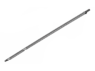 Scion SU003-05659 Weatherstrip Assy,  Front Door Glass,  Outer RH