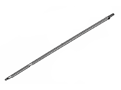 Scion SU003-05660 Weatherstrip Assy,  Front Door Glass,  Outer LH