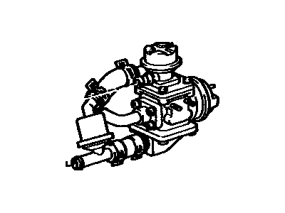 Toyota Land Cruiser Diverter Valve - 25710-61021