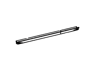 Toyota 68171-90301 Weatherstrip,  Front Door Glass Channel