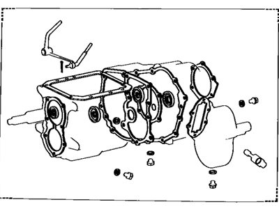 Toyota 04331-60041 Gasket Kit, Manual Transmission Overhaul, Passenger Side