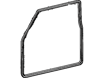 Toyota 67862-90300 Weatherstrip, Front Door, Driver Side