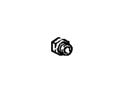 Toyota 15133-24010 Plug,  Oil Pump Relief Valve