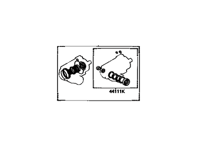 Toyota 04445-35040 Gasket Kit,  Power Steering Gear