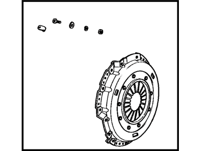 Toyota 31201-69026 Cover Sub-Assembly, Clutch