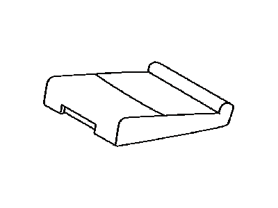 Toyota 79032-35050-E5 Cover Sub-Assy,  NO.3 Seat Cushion,  LH