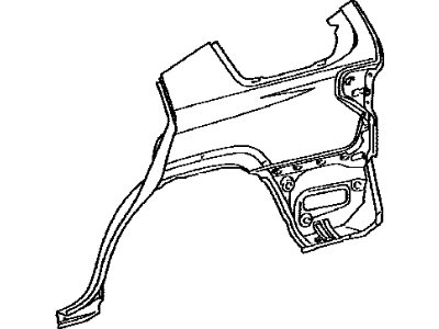 Toyota 61611-35270 Panel,  Quarter,  RH