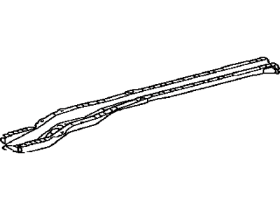 Toyota 57603-60260 Member,  Rear Floor Side Center,  RH