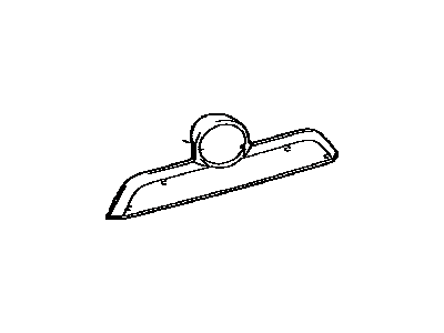 Toyota 76811-35320-J1 Garnish,  Back Door,  Outside
