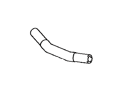 Toyota 16297-31090 Hose,  Water By-Pass,  NO.9