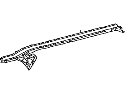 Toyota 57602-60160 Member,  Rear Floor Side,  LH