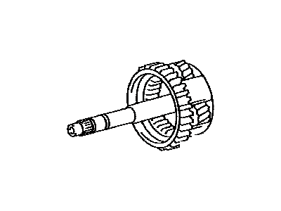 34710-60060 Toyota Gear Assembly, Overdrive Planetary Illustration 1 of 1
