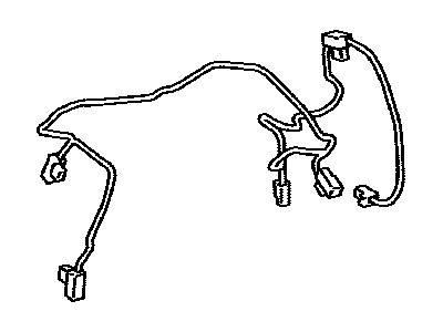 Toyota 82212-60140 Harness Assy,  Air Conditioner