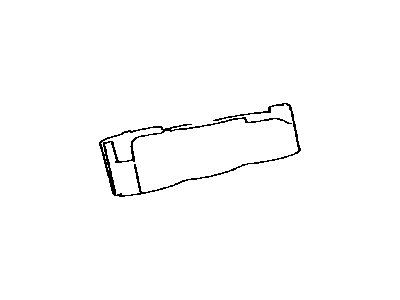 Toyota 11445-31040 Spacer,  Cylinder Block Water Jacket,  RH