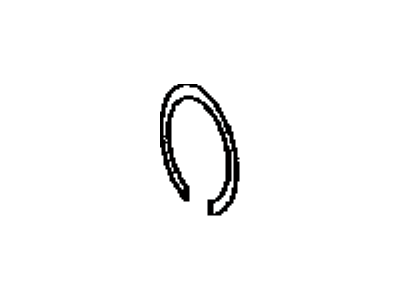 Toyota 90520-28009 Ring,  Snap (For Propeller Shaft Dust Deflector NO.2)