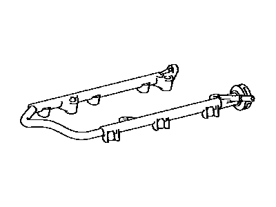 Toyota 23807-75050 Pipe Sub-Assy,  Fuel Delivery