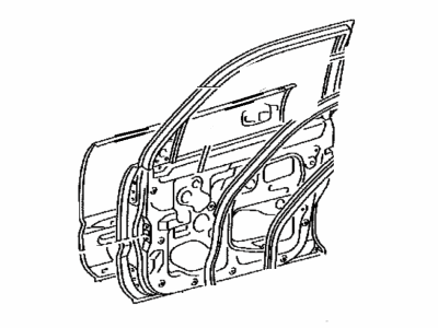 Toyota 67002-35631 Panel Sub-Assy,  Front Door,  LH