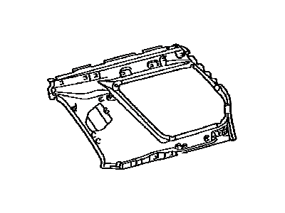 Toyota 61732-35050 Panel,  Roof Side,  Inner LH