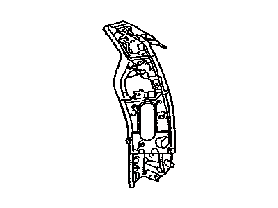 Toyota 61081-35040 Reinforce,  Roof Side,  Inner RH