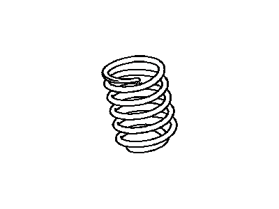 Toyota 48231-35440 Spring,  Coil,  Rear RH