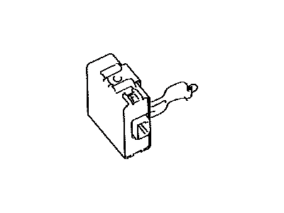 Toyota 89769-35100 Computer,  Tire Pressure Monitor