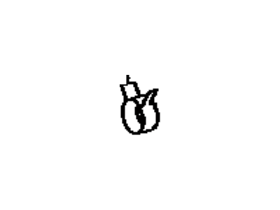 Toyota 90466-W0016 Clamp Or Clip,  Radiator Hose,  NO.3