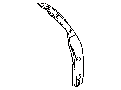 Toyota 61082-35021 Reinforce, Roof Side, Inner Driver Side