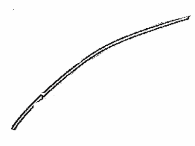 Toyota 75985-3D180 Stripe,  Front Door Outside,  RH