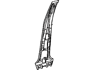 Toyota 61307-35904 Pillar Sub-Assy,  Center Body,  Inner RH