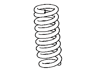 Toyota 48131-35650 Spring,  Front Coil,  RH