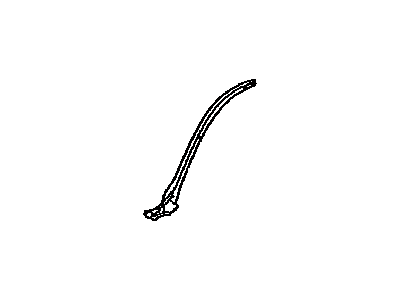 Toyota 75798-35010 Pad,  Rear Door Outside Moulding,  Rear
