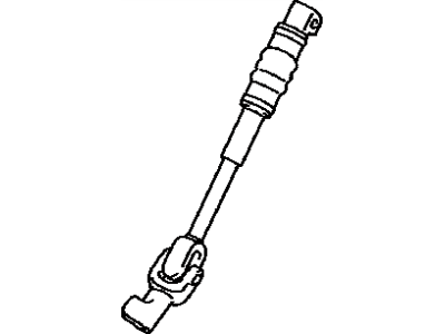 Toyota 45203-60180 Shaft Sub-Assy,  Steering Intermediate,  NO.2