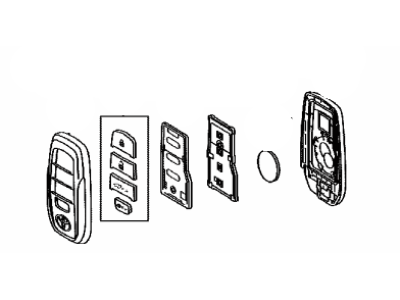 Toyota Venza Key Fob - 8990H-48052