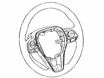 Toyota 84250-12580 Switch Assy,  Steering Pad