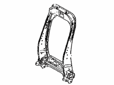 Toyota 71014-42200 Frame Sub-Assy,  Front Seat Back,  LH