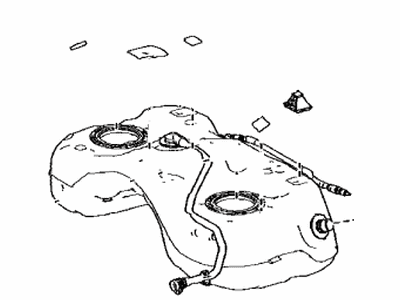 Toyota 77001-42300 Tank Assembly, Fuel
