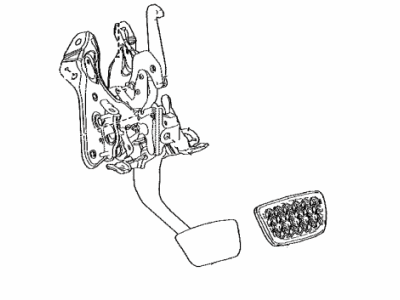 Toyota 47110-42260 Support Assembly, Brake Pedal