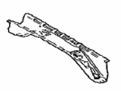 Toyota 57407-42021 Member Sub-Assembly, Center Floor Cross, Rear
