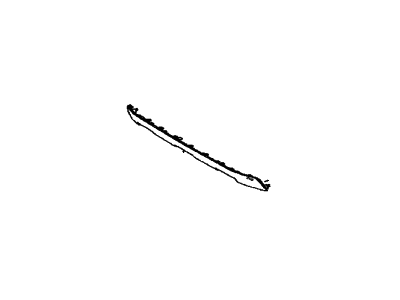 Toyota 52711-42140-B1 Moulding,  Front Bumper