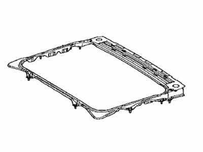 Toyota 63142-42060 Reinforcement, Roof Panel