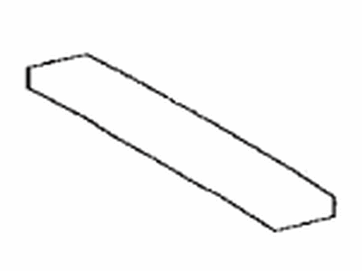 Toyota 63341-42060 Pad, Roof Silencer
