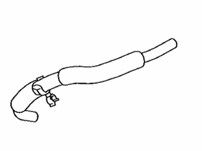 Toyota 23820-25390 Hose Assy,  Fuel Vapor Feed