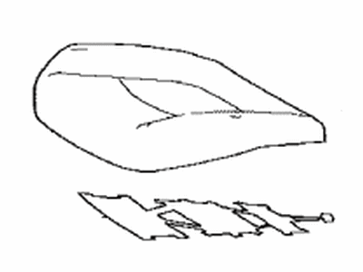 Toyota 71072-42B10-C3 Cover,  Front Seat Cushion,  LH(For Separate Type)