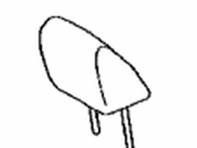 Toyota 71910-42420-C5 Headrest Assy,  Front Seat